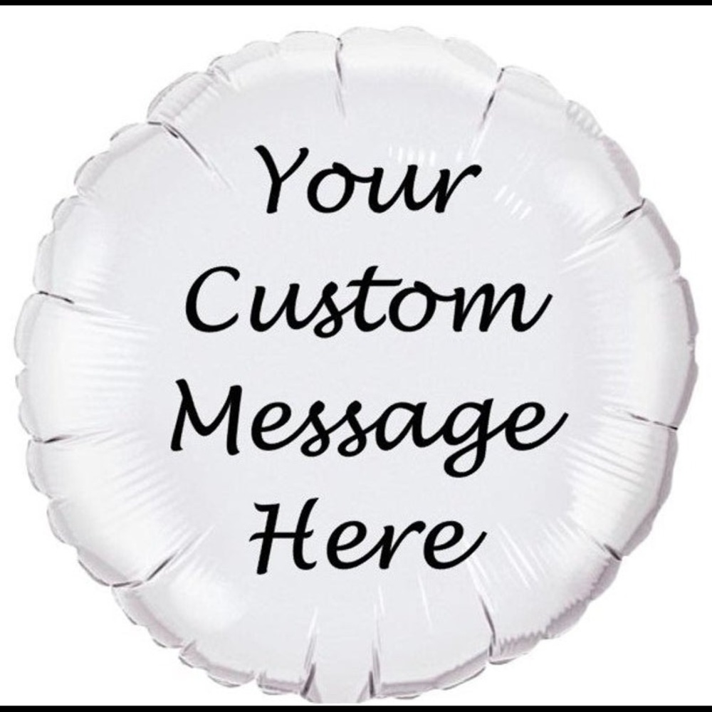 Personalized Balloons